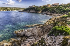 View over the coast of Santa Teresa Gallura, Sassari, Italy