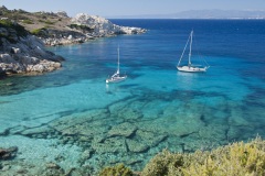 The Bay of Cala Spinosa in Sardinia